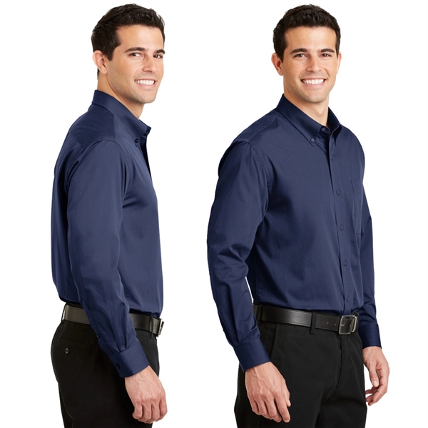 Port Authority® Tonal Pattern Easy Care Shirt - Image 3