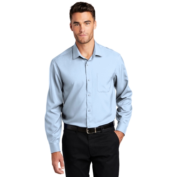 Port Authority® Long Sleeve Performance Staff Shirt - Image 3