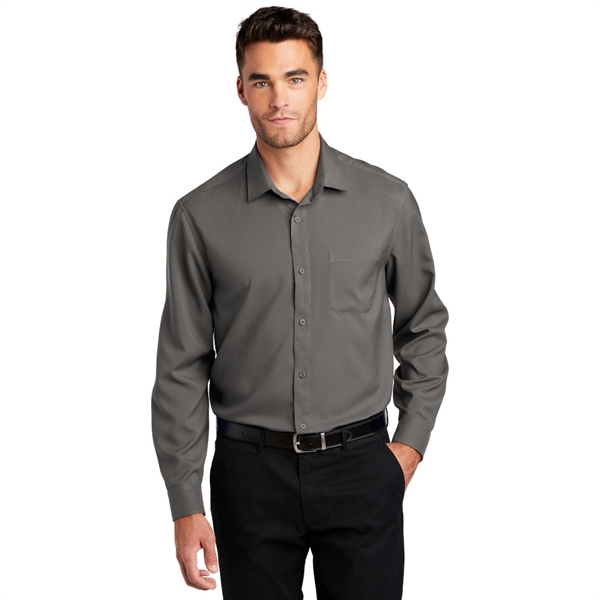 Port Authority® Long Sleeve Performance Staff Shirt - Image 4