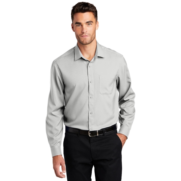 Port Authority® Long Sleeve Performance Staff Shirt - Image 5