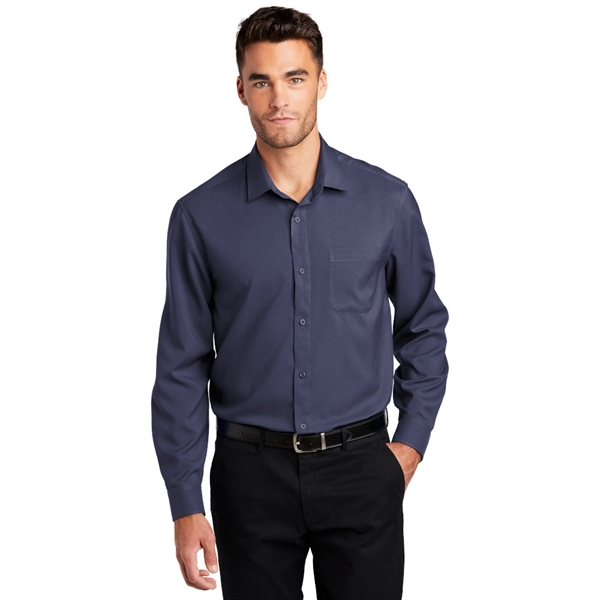 Port Authority® Long Sleeve Performance Staff Shirt - Image 7