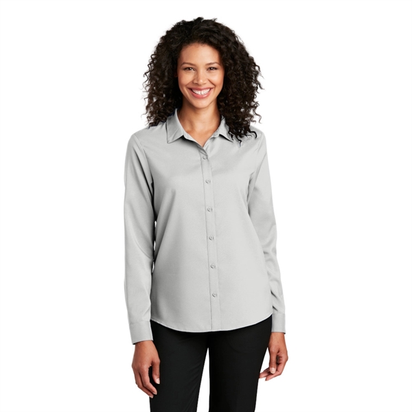 Port Authority® Ladies Long Sleeve Staff Shirt - Image 5