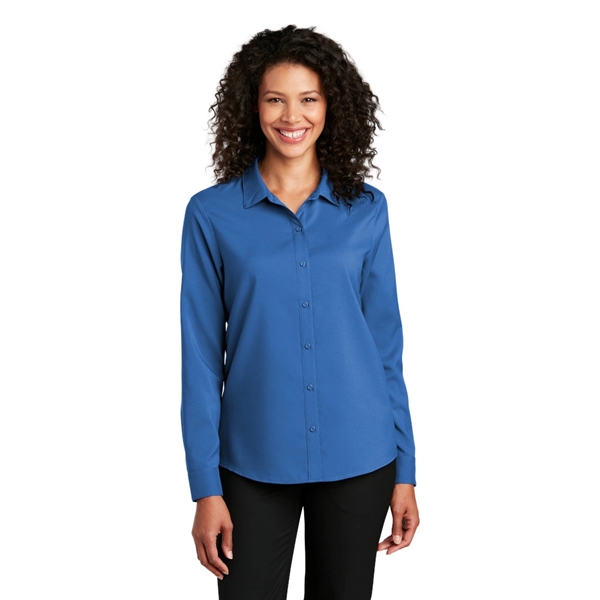 Port Authority® Ladies Long Sleeve Staff Shirt - Image 6