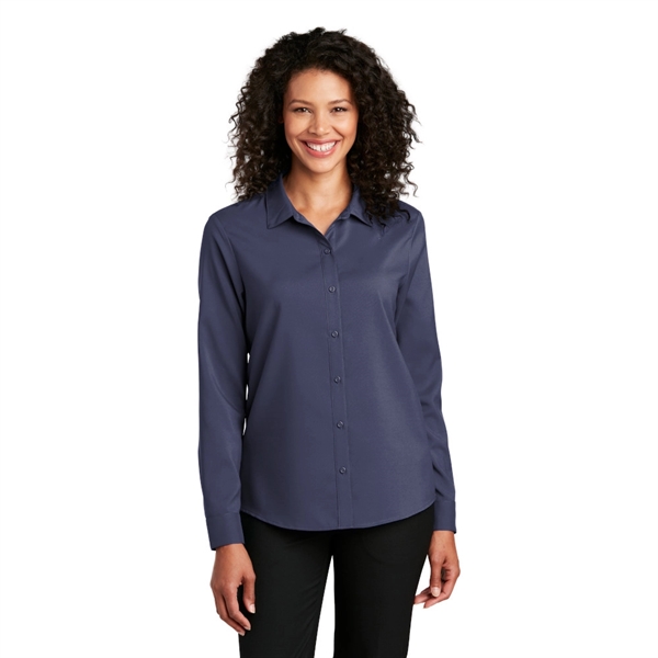 Port Authority® Ladies Long Sleeve Staff Shirt - Image 7