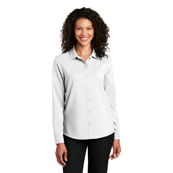 Port Authority® Ladies Long Sleeve Staff Shirt - Image 8