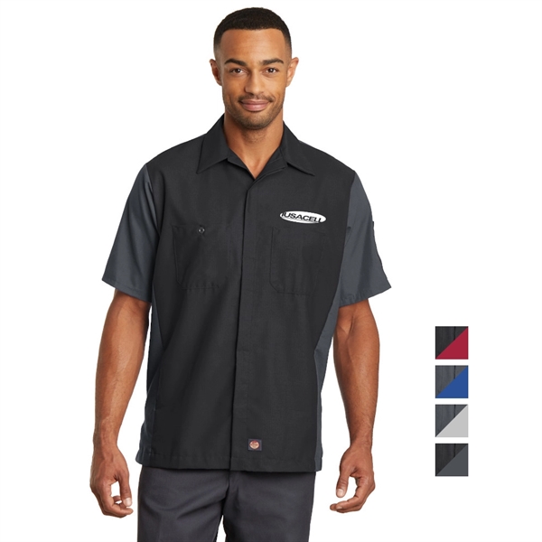 Red Kap® Short Sleeve Ripstop Crew Shirt - Image 1