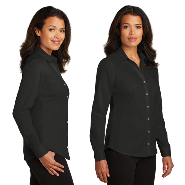 Red House® Ladies Non-Iron Twill Shirt - Image 2