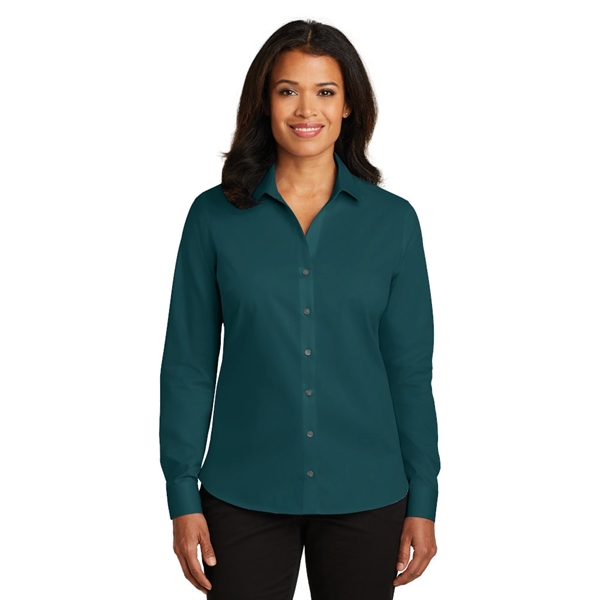 Red House® Ladies Non-Iron Twill Shirt - Image 4