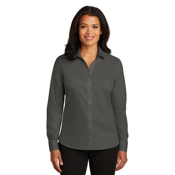 Red House® Ladies Non-Iron Twill Shirt - Image 5