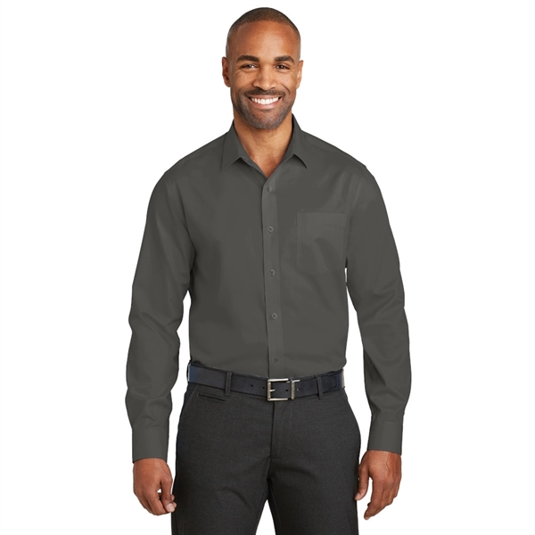 Red House® Slim Fit Non-Iron Twill Shirt - Image 4