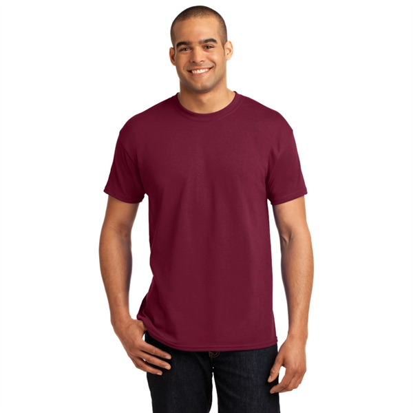 Hanes® - EcoSmart® 50/50 Cotton/Poly T-Shirt - Image 3