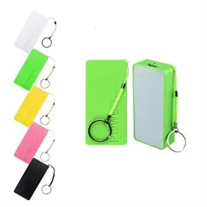 Portable Cube Key Chain Power Bank Charger