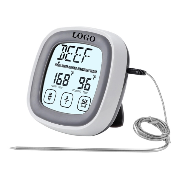 Touch Screen Thermometer For Cooking Food Meat, Smoker Oven  - Image 1