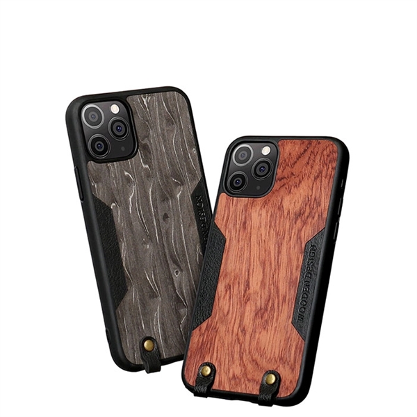 6.1"  Wood Design Phone Case Protection Mobile Phone Shell - Image 2