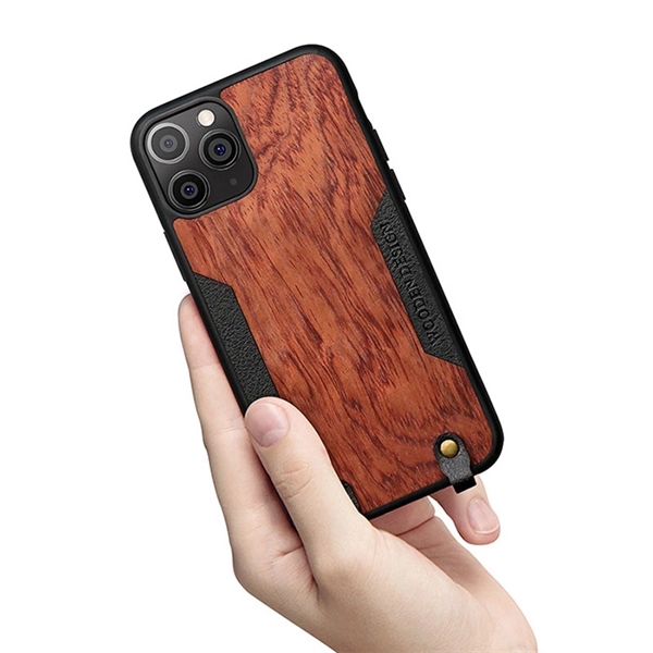 6.1"  Wood Design Phone Case Protection Mobile Phone Shell - Image 3