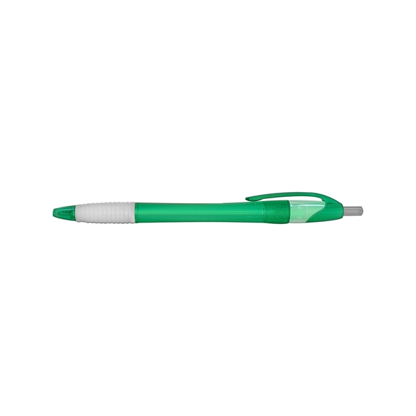 Silhouette Translucent Retractable Ballpoint Pen - Image 4