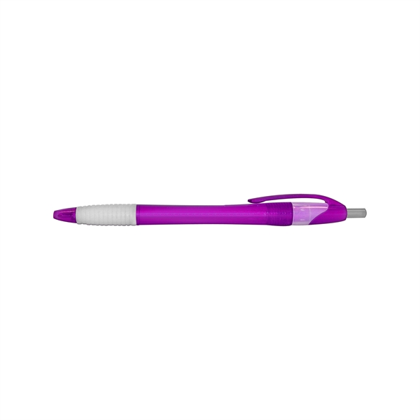 Silhouette Translucent Retractable Ballpoint Pen - Image 5