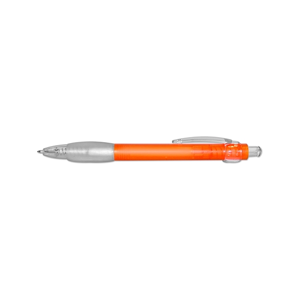 ICE Pen -Translucent Retractable Ball Point Pen Rubber Grip - Image 7