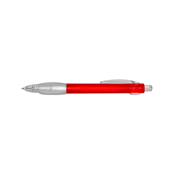 ICE Pen -Translucent Retractable Ball Point Pen Rubber Grip - Image 9