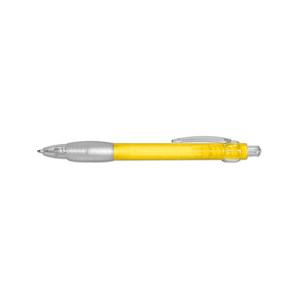 ICE Pen -Translucent Retractable Ball Point Pen Rubber Grip - Image 10