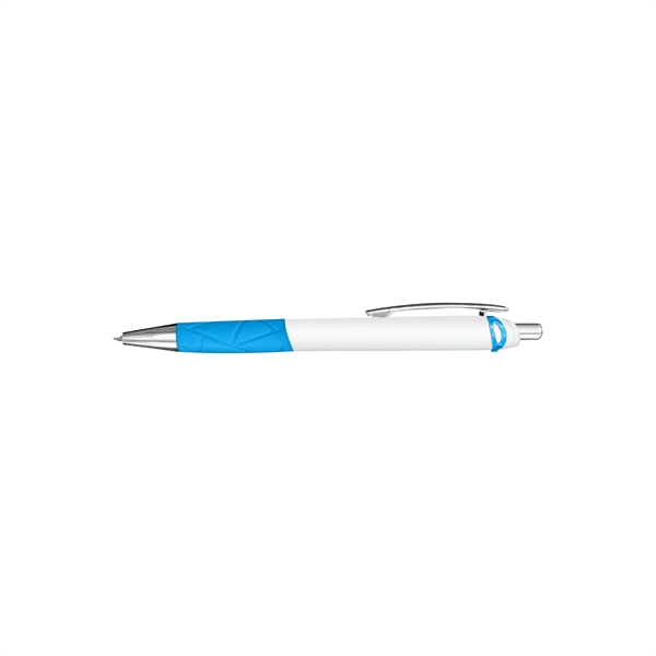 Retractable Ball Point Pen with Rubber Grip - Image 6