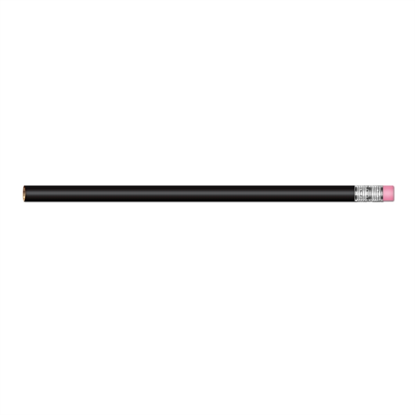 #2 HB Lead Pencil with Classic Colored Barrel & Pink Eraser - Image 2