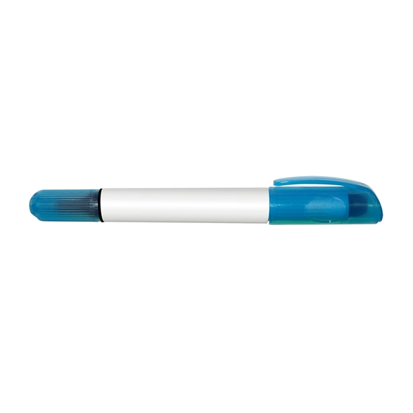 Gel-Brite Fluorescent Gel Highlighter & Ball Point Pen Combo - Image 2