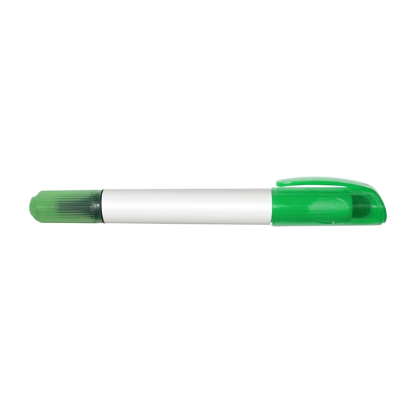 Gel-Brite Fluorescent Gel Highlighter & Ball Point Pen Combo - Image 3