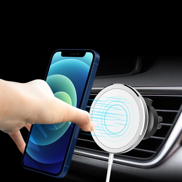 MagSafe Magnetic Wireless Car Charger - Image 2