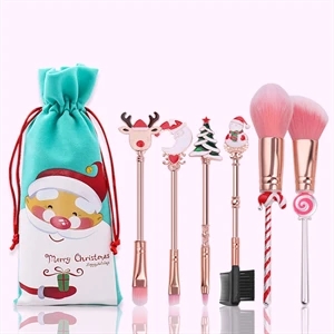 Christmas Gift 6-piece Makeup Brush