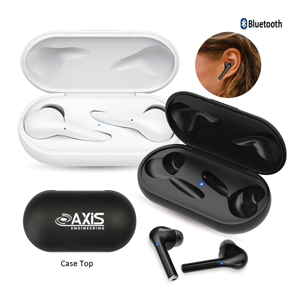 Touch Control Wireless Earbuds W/ Charging Case - Image 1