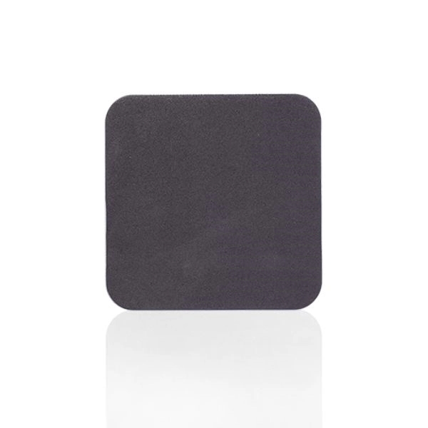 Stainless Steel Square Coasters w/Custom Logo & Cork Backing - Image 2
