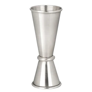 Tall Double Sided Stainless Steel Cocktail Jigger