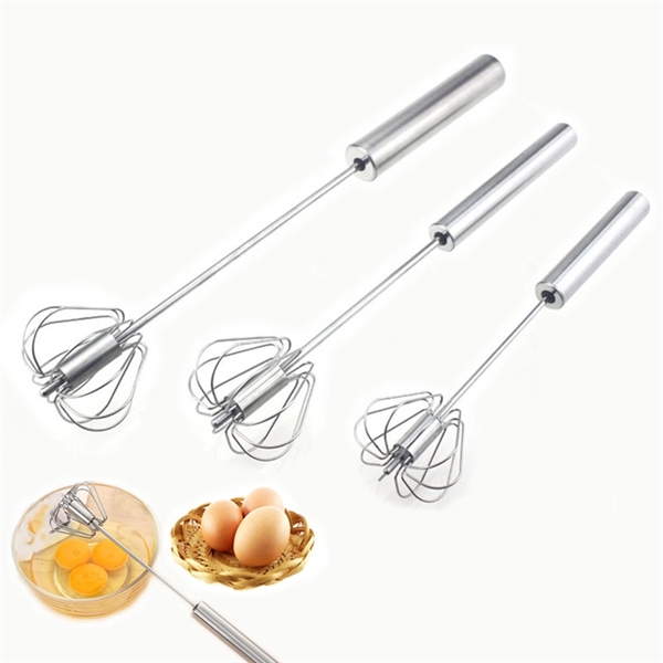Stainless Steel Semi-Automatic Whisk     - Image 1