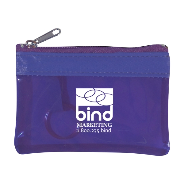 Translucent Zippered Coin Pouch - Image 16