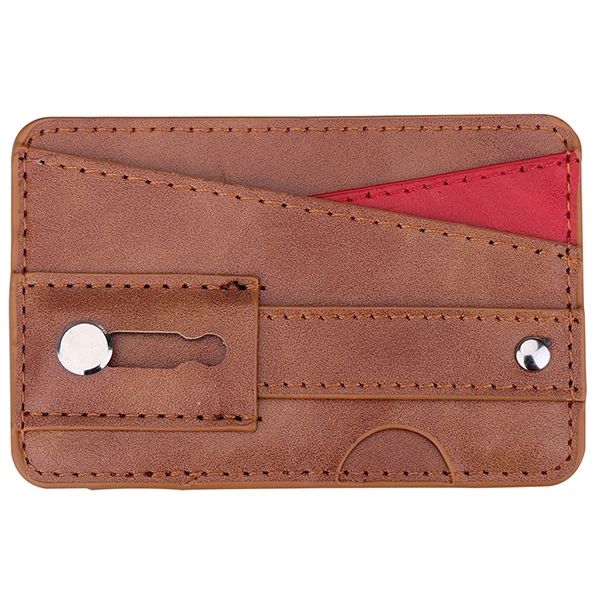 PU Phone Wallet and Stand - Image 3