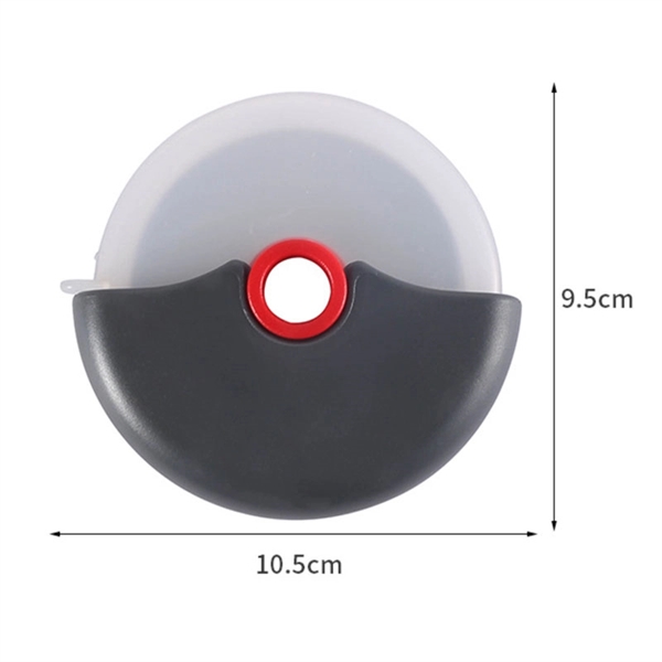 Pizza Cutter with Protective Plastic Blade Guard Cover     - Image 2