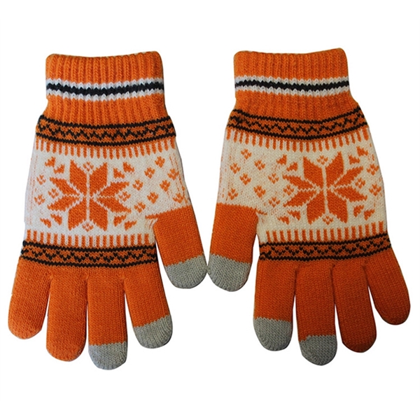 Smartphone Touch Screen Knit Gloves     - Image 4