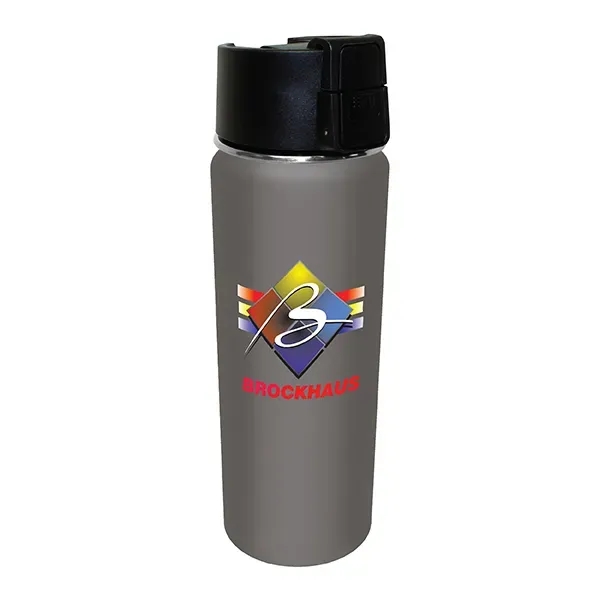 20 oz. Halcyon® Sport Bottle w/ Push Button Lid, Full Color - Image 4