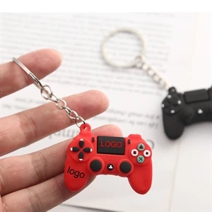 Video Game Controller Key chains Gamepad Ring Pendant Gifts