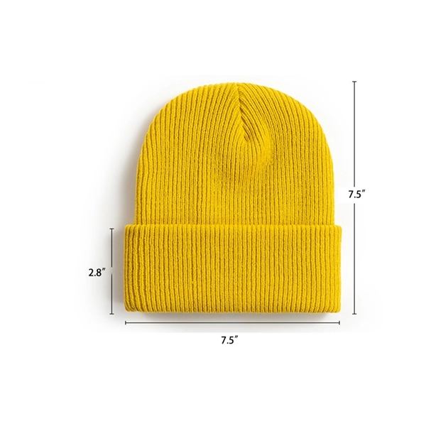 100% Knitted Beanie Cap     - Image 3