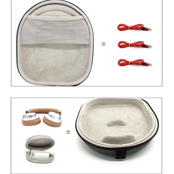 Hard Headphone Case Travel Storage Bag     - Image 4