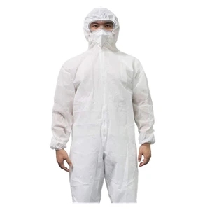 Non-Woven Disposable Bunny Suit - 45gsm
