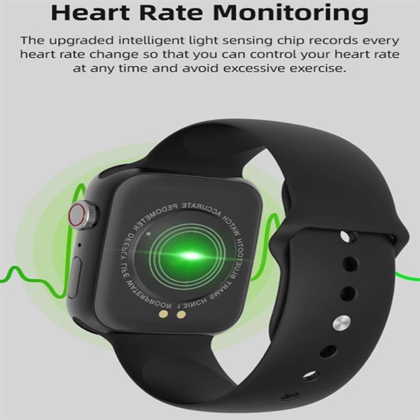 Bluetooth Smart Bracelet Heart Rate Monitoring Fitness Track - Image 4