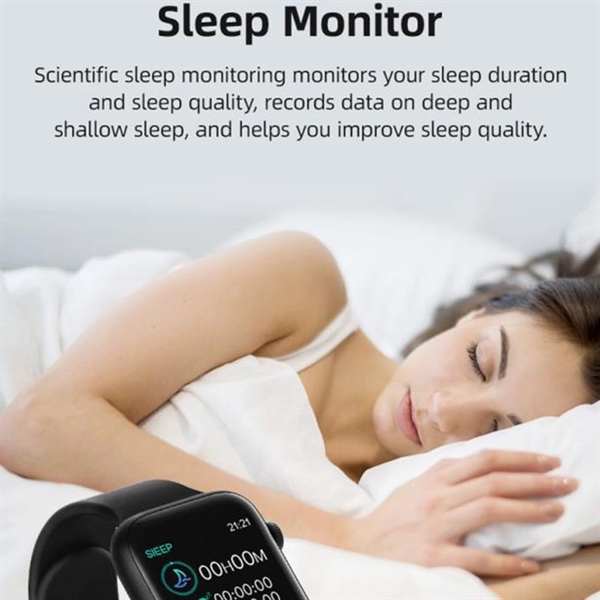 Bluetooth Smart Bracelet Heart Rate Monitoring Fitness Track - Image 5