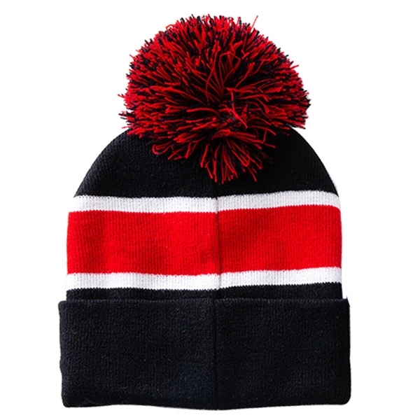Beanie Hat, Blinky Knit Cap - Image 3