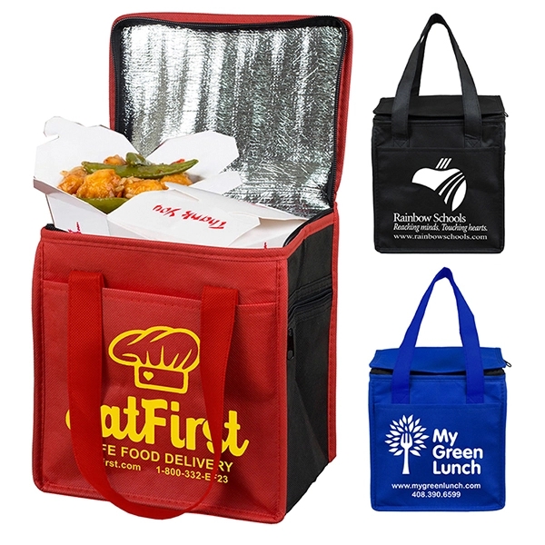Super Frosty Insulated Cooler Lunch Tote Bag - Image 1