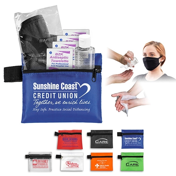 Wellness quick kit - Protection On-The-Go In Zipper Pouch