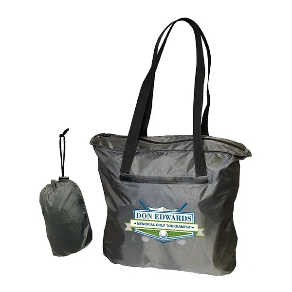 Otaria™ Packable Tote Bag, Full Color Digital - Image 3