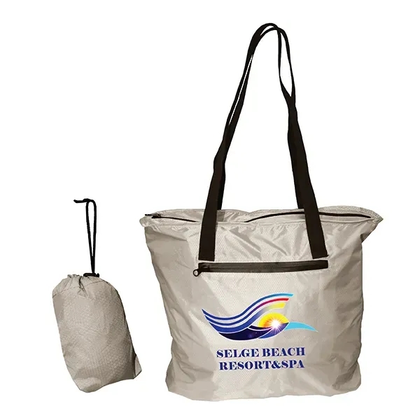 Otaria™ Packable Tote Bag, Full Color Digital - Image 5